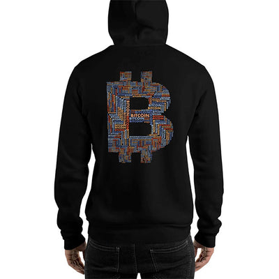 Bitcoin Blockchain Hooded Sweatshirt