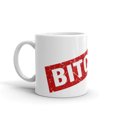 Bitcoin Stamp Coffee Mug