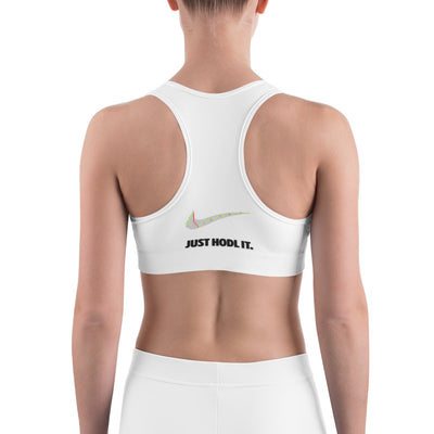 Bitcoin Just Hold It Sports bra