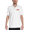 Ripple Embroidered Cryptocurrency Polo Shirt