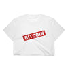 Bitcoin Red Women's Crop Top