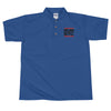 RUN BTC Embroidered Cryptocurrency Polo Shirt