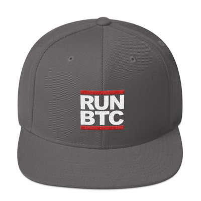 RUN BTC - Bitcoin Snapback Hat