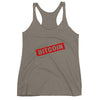 Bitcoin Stamp Women's Racerback Tank
