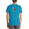 Ethereum Back Short-Sleeve Unisex T-Shirt