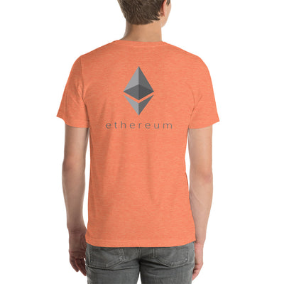 Ethereum Back Short-Sleeve Unisex T-Shirt