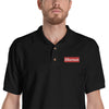 Ethereum Embroidered Cryptocurrency Polo Shirt