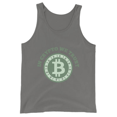 In Crypto We Trust Unisex  Tank Top