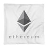 Ethereum Square Pillow Case only