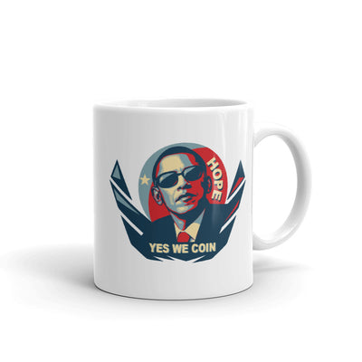 "Yes We Coin" Coffee Mug