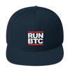 RUN BTC - Bitcoin Snapback Hat