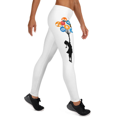 Cryptocurrencies Balloon Leggings