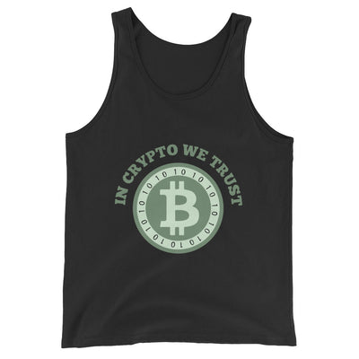 In Crypto We Trust Unisex  Tank Top