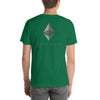 Ethereum Back Short-Sleeve Unisex T-Shirt