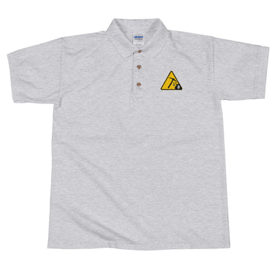 Bitcoin Mining Embroidered  Cryptocurrencies Polo Shirt
