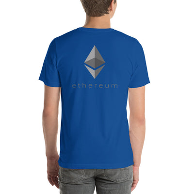 Ethereum Back Short-Sleeve Unisex T-Shirt