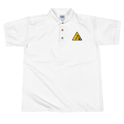 Bitcoin Mining Embroidered  Cryptocurrencies Polo Shirt