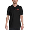 Ethereum Embroidered Cryptocurrency Polo Shirt